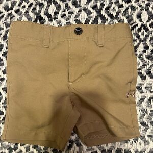 NWOT 3/6m under armour chino shorts